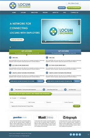 Web Design by pb for this project | Design: #1391571