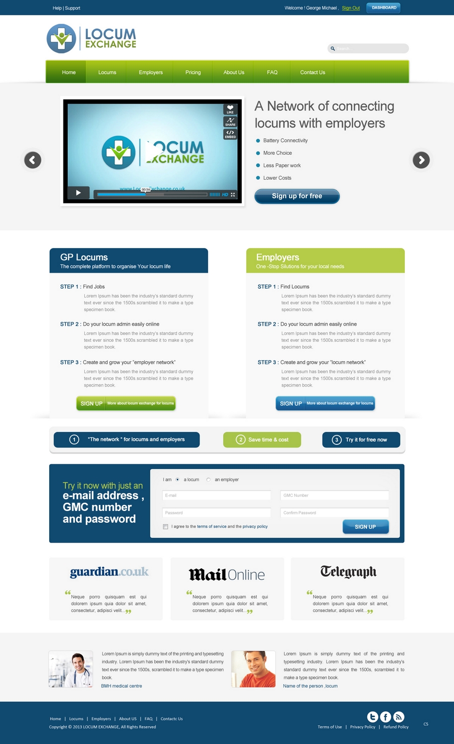 Web Design by pb for this project | Design #1398654