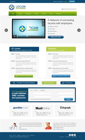 Web Design by pb for this project | Design: #1398654
