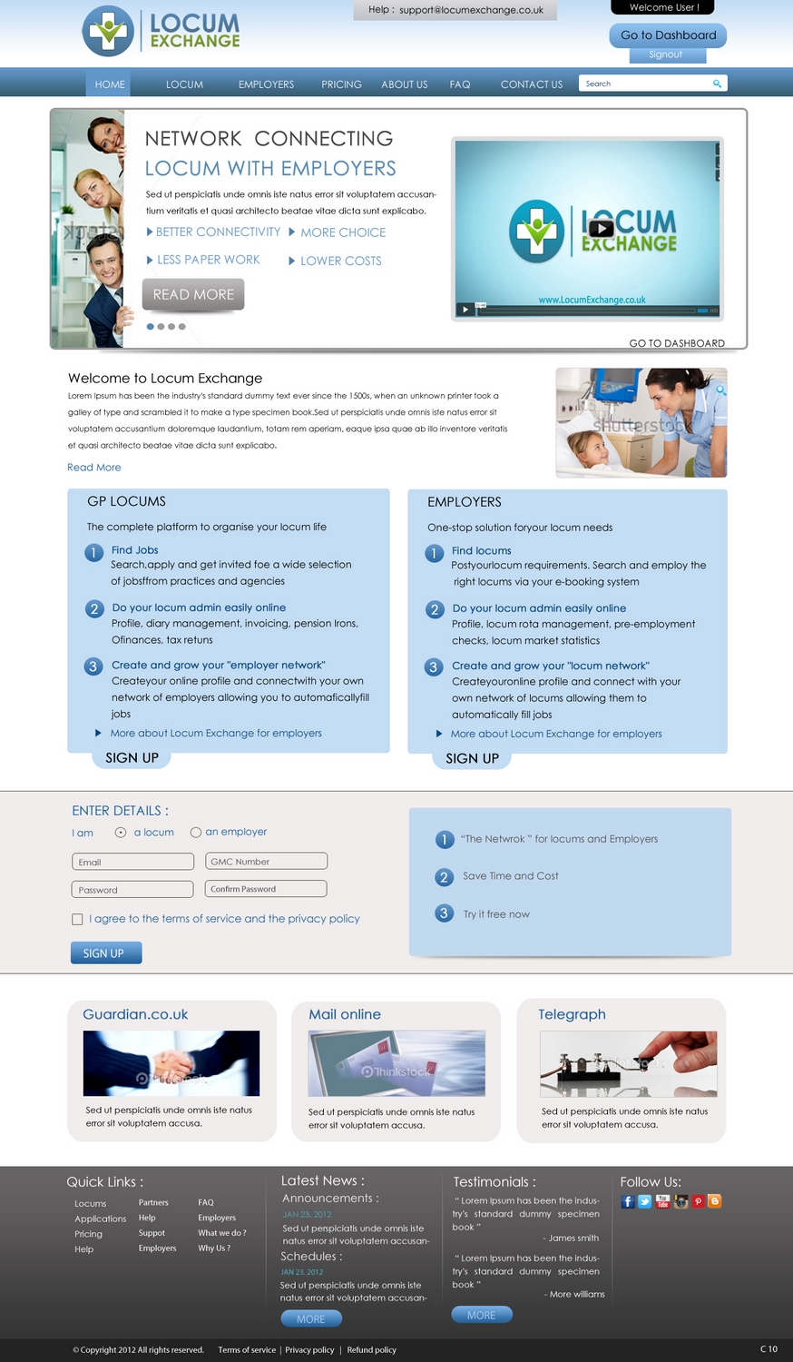 Web Design by pb for this project | Design #1398679