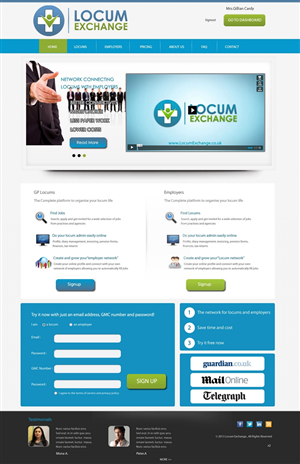 Web Design by pb for this project | Design: #1398709