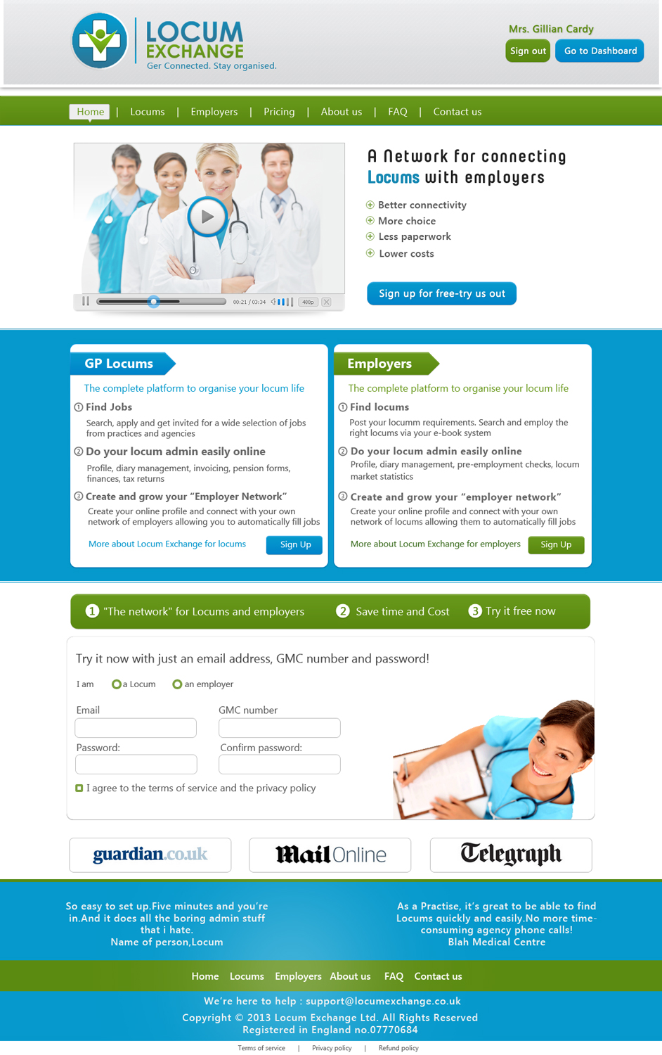 Web Design by OM for this project | Design #1418396