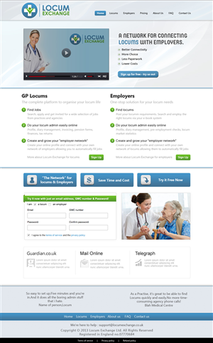 Web Design by OM for this project | Design: #1418405