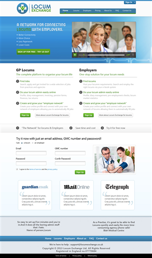 Web Design by OM for this project | Design: #1418412