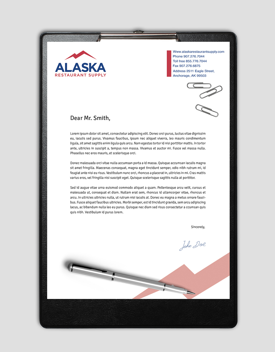 Letterhead Design by Armin Shohrati for this project | Design #4855930