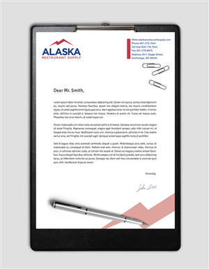 Letterhead Design by Armin Shohrati for this project | Design #4855930