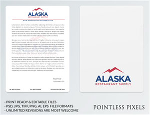 Letterhead Design by Pointless Pixels India for this project | Design: #4846119