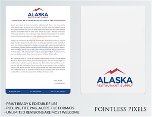 Letterhead Design by Pointless Pixels India for this project | Design: #4846127