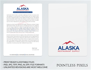Letterhead Design by Pointless Pixels India for this project | Design: #4846139