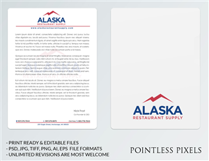 Letterhead Design by Pointless Pixels India for this project | Design: #4847405