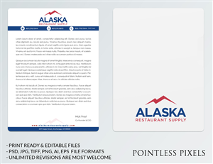 Letterhead Design by Pointless Pixels India for this project | Design: #4847446