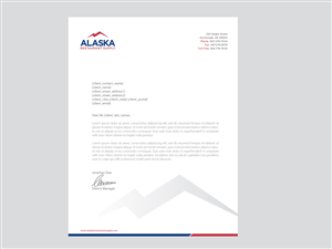 Letterhead Design by Nila for this project | Design: #4870258
