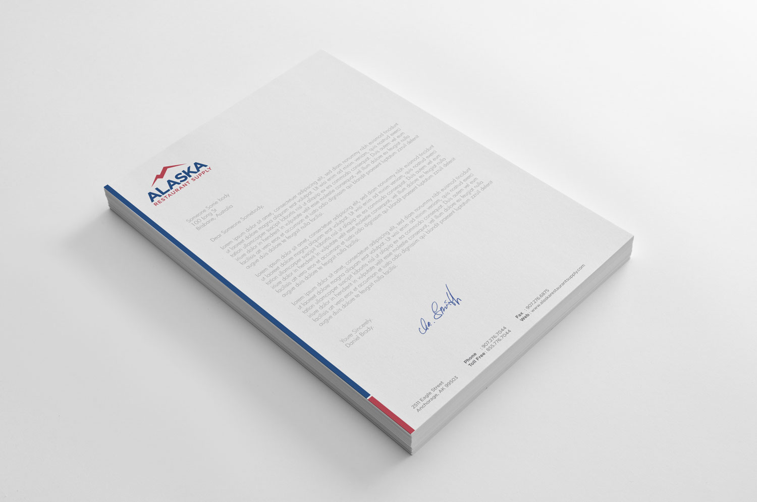 Letterhead Design by Graph for this project | Design: #4843499