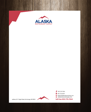 Letterhead Design by meet007 for this project | Design: #4881589