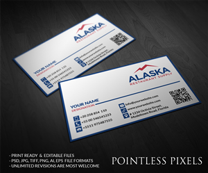 Business Card Design by Pointless Pixels India for this project | Design: #4848766