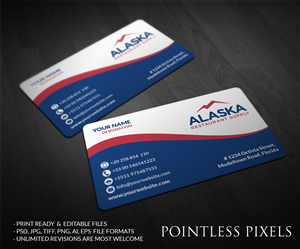 Business Card Design by Pointless Pixels India for this project | Design: #4848768