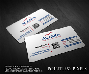 Business Card Design by Pointless Pixels India for this project | Design: #4848782