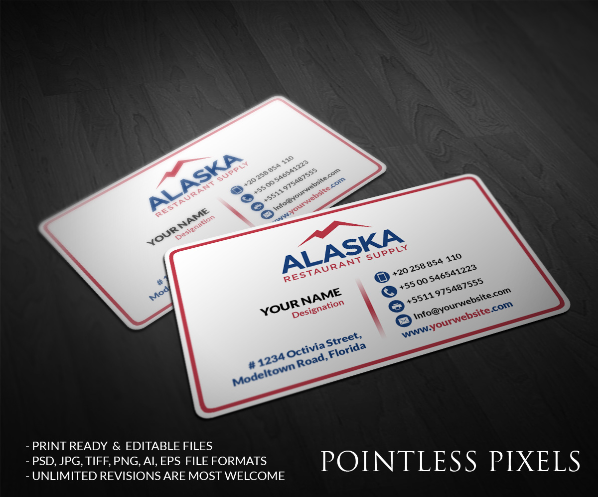 Business Card Design by Pointless Pixels India for this project | Design #4848828