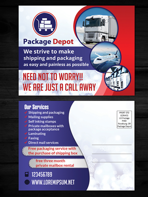 Postcard Design by ESolz Technologies