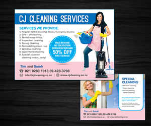Flyer-Design von Mahendran  für CJ cleaning services | Design #4859246