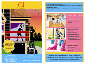 Flyer-Design von Prem Kulkarni für CJ cleaning services | Design #4860720