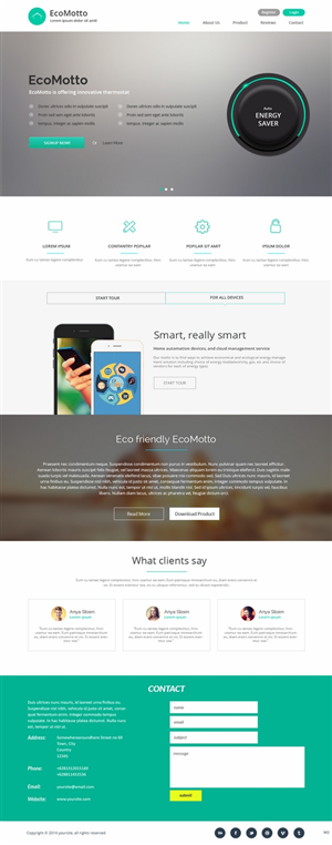 Web Design by pb for this project | Design: #4855657