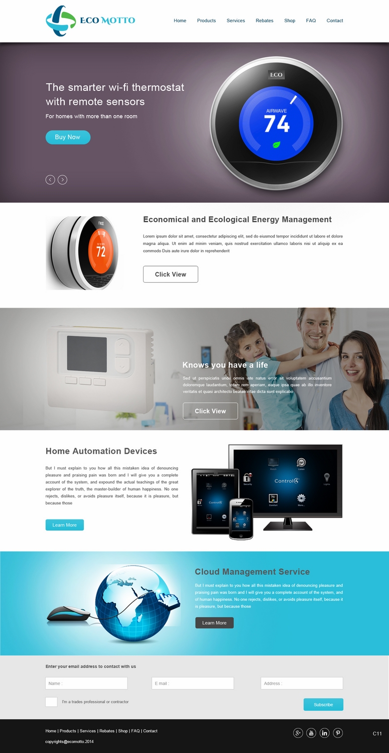 Web Design by pb for this project | Design #4855670