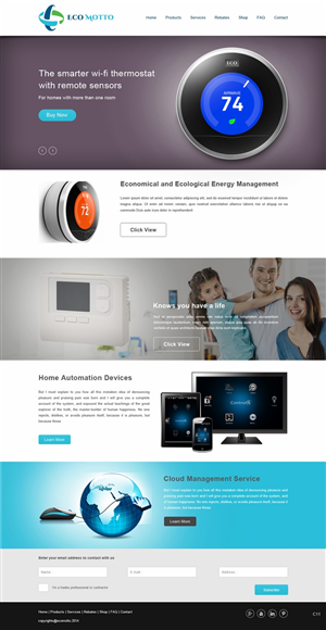 Web Design by pb for this project | Design: #4855670