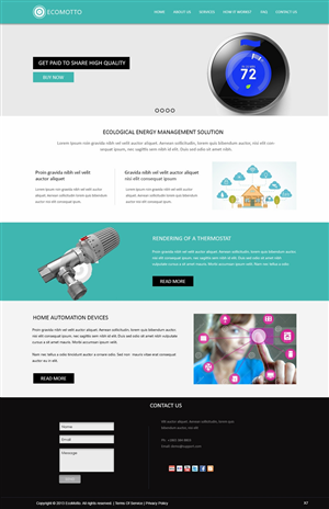 Web Design by pb for this project | Design: #4870567