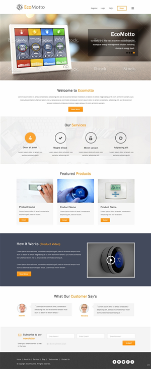 Web Design by pb for this project | Design: #4870570