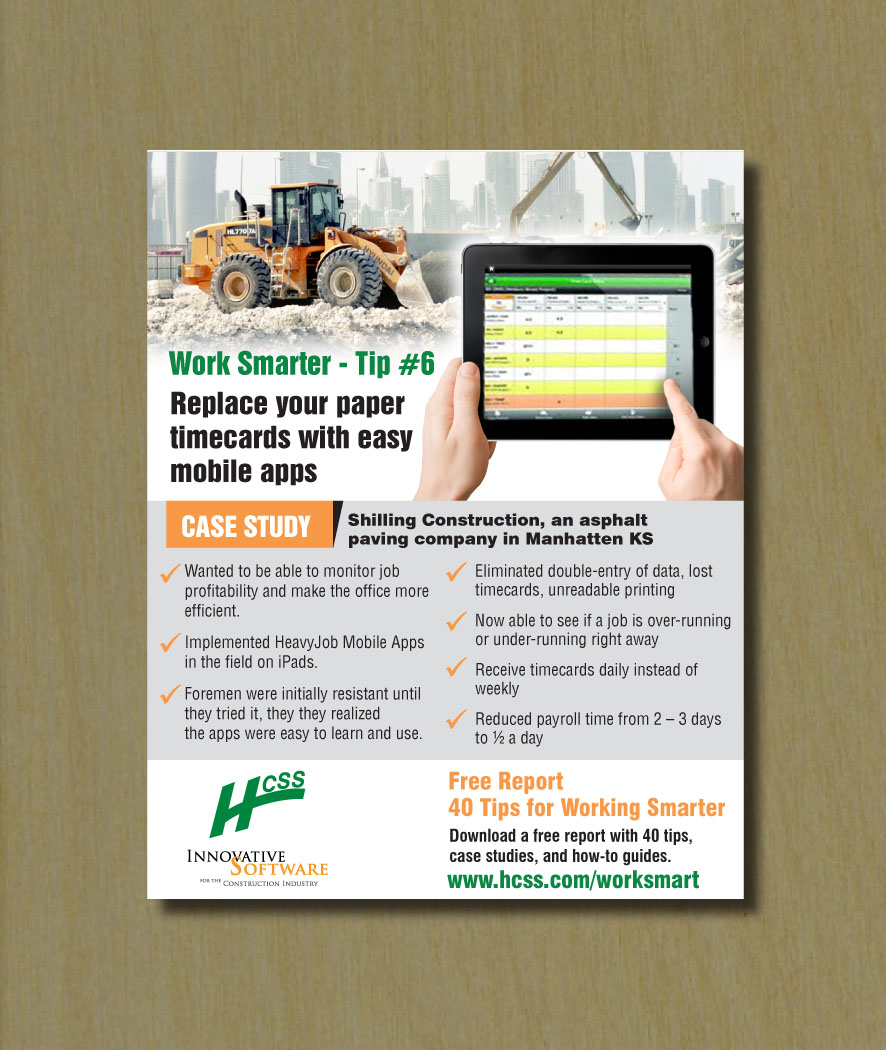 Advertisement Design by rkailas for HCSS | Design #1381062