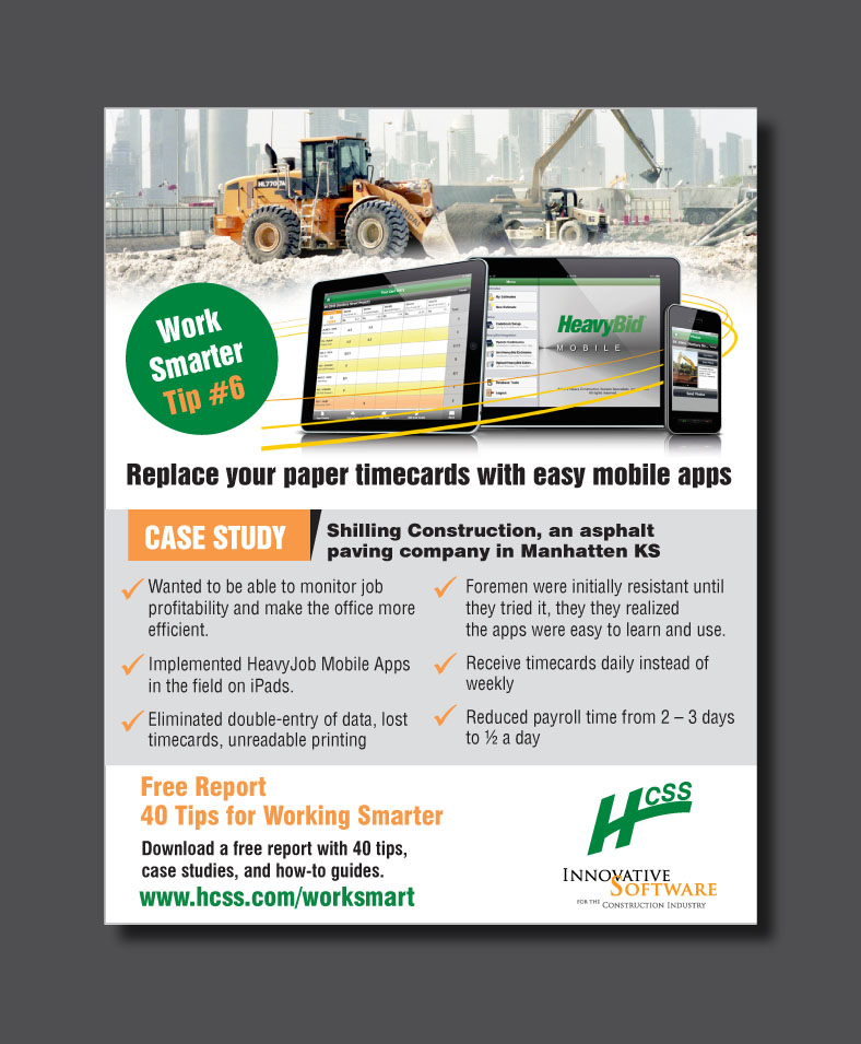 Advertisement Design by rkailas for HCSS | Design #1382477