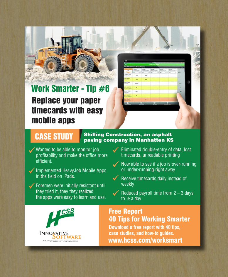 Advertisement Design by rkailas for HCSS | Design #1383439