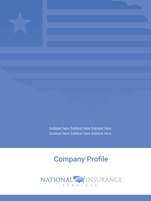 Word Template Design by NexQuix for National Insurance Services  | Design #4922358
