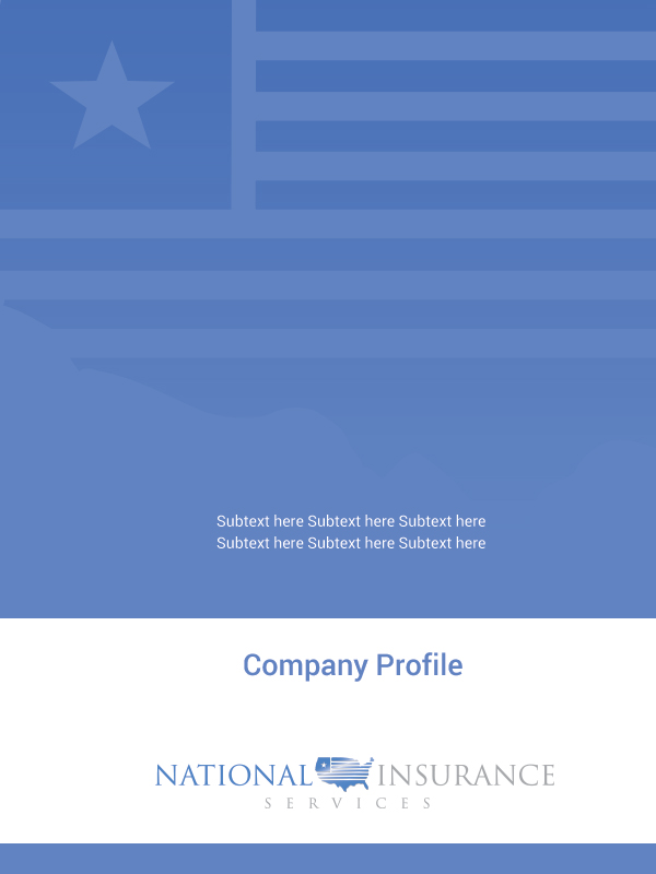 Word Template Design by NexQuix for National Insurance Services  | Design: #4927584