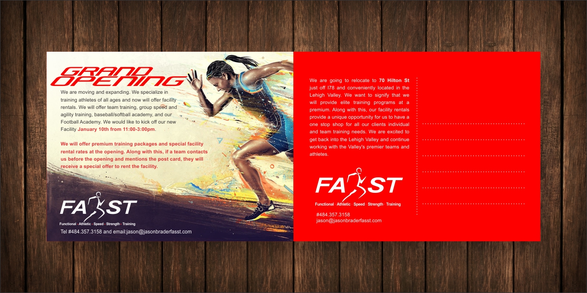 Postcard Design by cb1318 for this project | Design #4848652