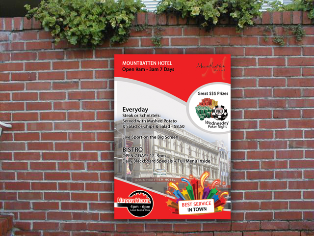 Diseño de Póster por dimsGraphics para Surfside Hotel Group | Diseño #235605