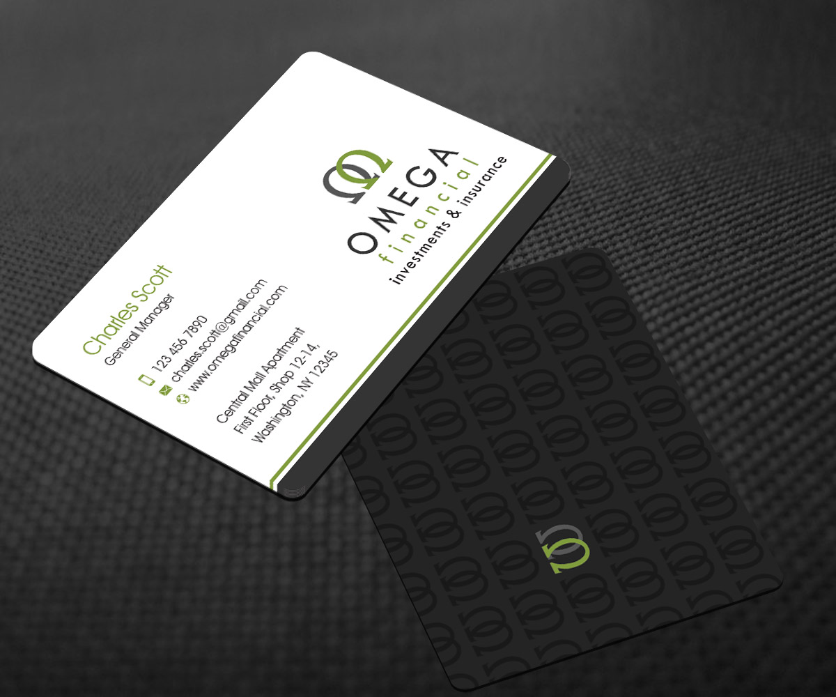 Business Card Design by Sarah Haroon for this project | Design #4975773