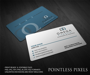 Business Card Design by Pointless Pixels India for this project | Design: #4975336