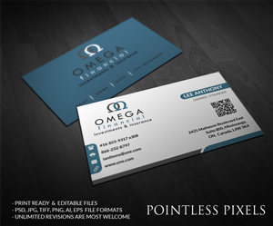 Business Card Design by Pointless Pixels India for this project | Design: #4975402
