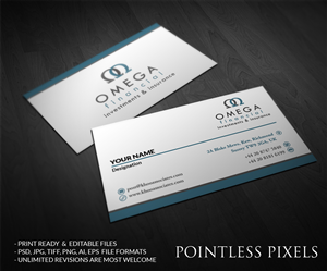 Business Card Design by Pointless Pixels India for this project | Design: #4999557