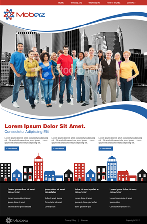 Web Design by wolf for this project | Design: #1391333