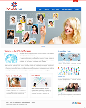 Web Design by pb for this project | Design: #1372145