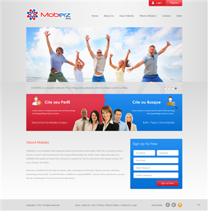 Web Design by pb for this project | Design: #1375854