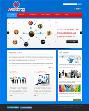 Web Design by pb for this project | Design: #1375857