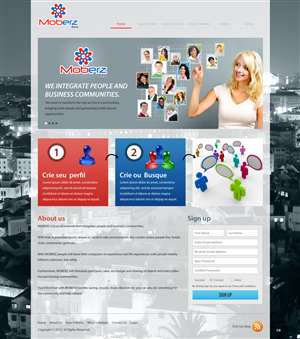 Web Design by pb for this project | Design: #1375864