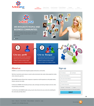Web Design by pb for this project | Design: #1375868