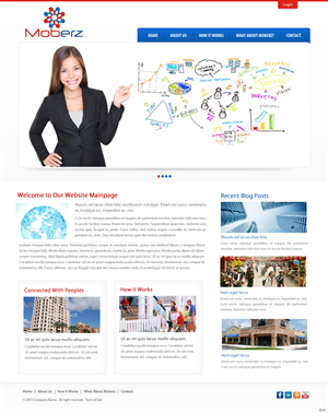 Web Design by pb for this project | Design: #1383252