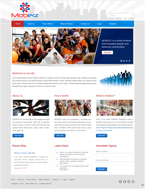Web Design by pb for this project | Design: #1383254