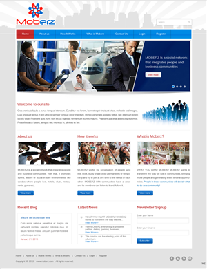 Web Design by pb for this project | Design: #1383256